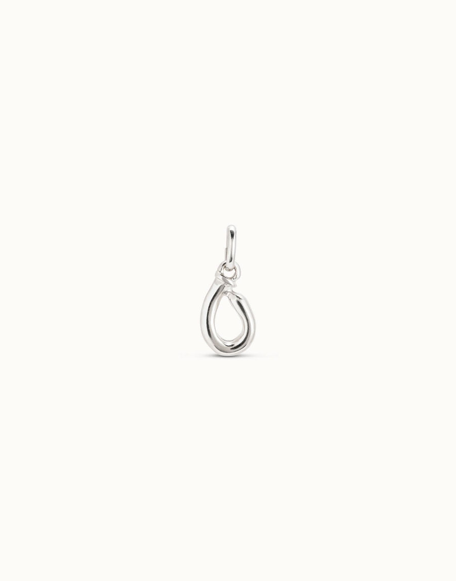 Gimme A Letter O Silver Metal Charm CHA0041MTL0000U