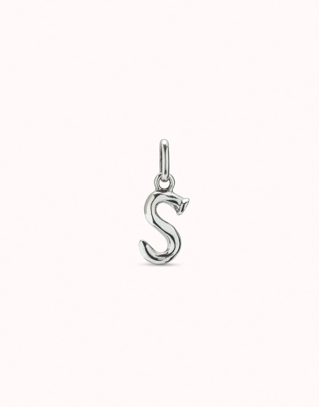 Gimme A Letter S Silver Metal Charm CHA0045MTL0000U