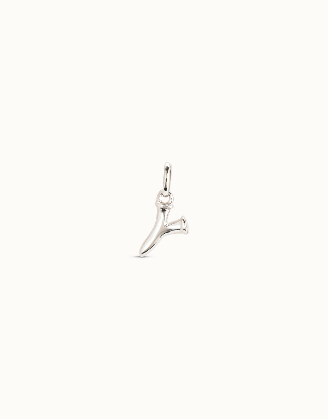 Gimme A Letter Y Silver Metal Charm CHA0051MTL0000U