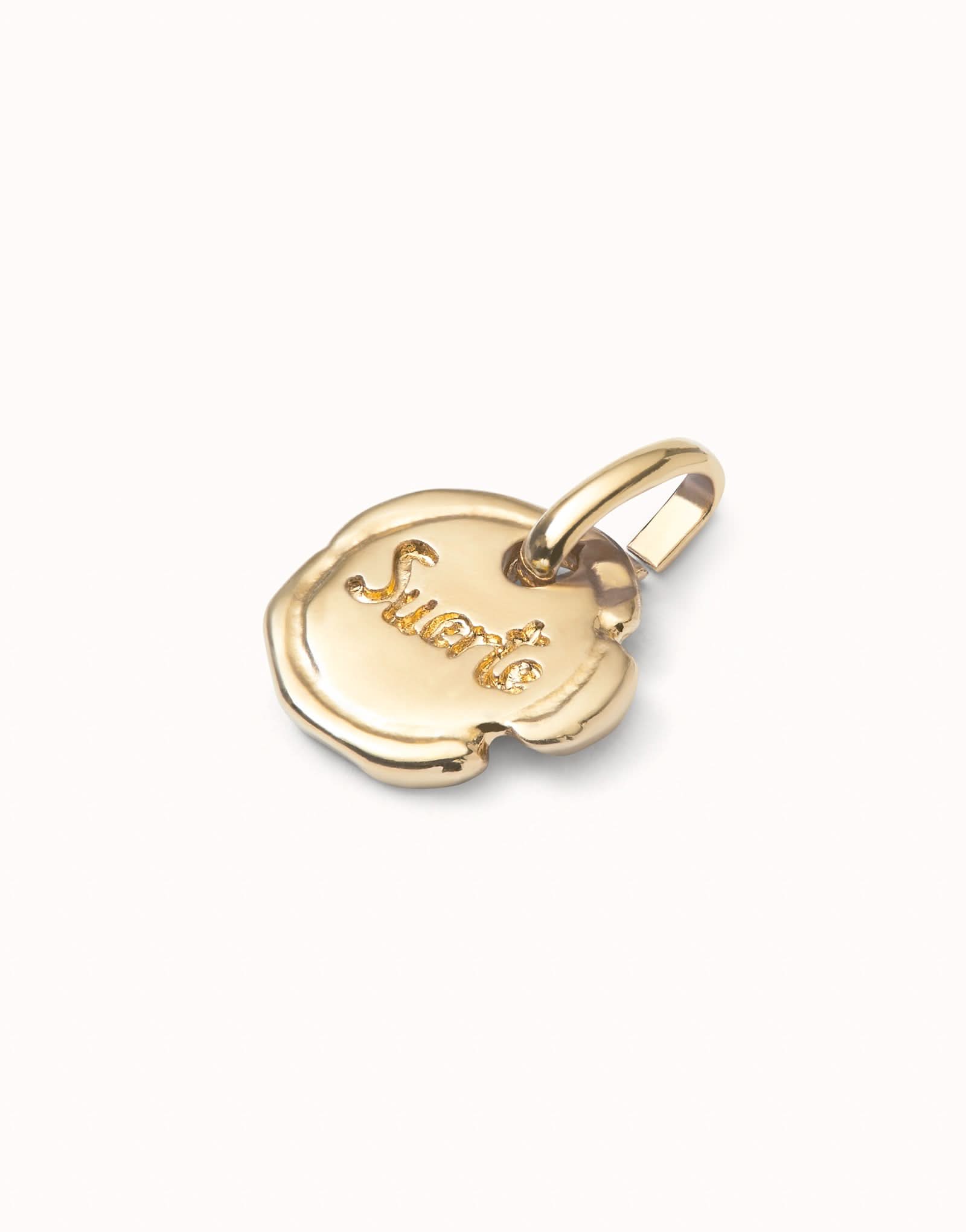18k Gold Plated Hazte Gold Luck Charm CHA0251ORO0000U
