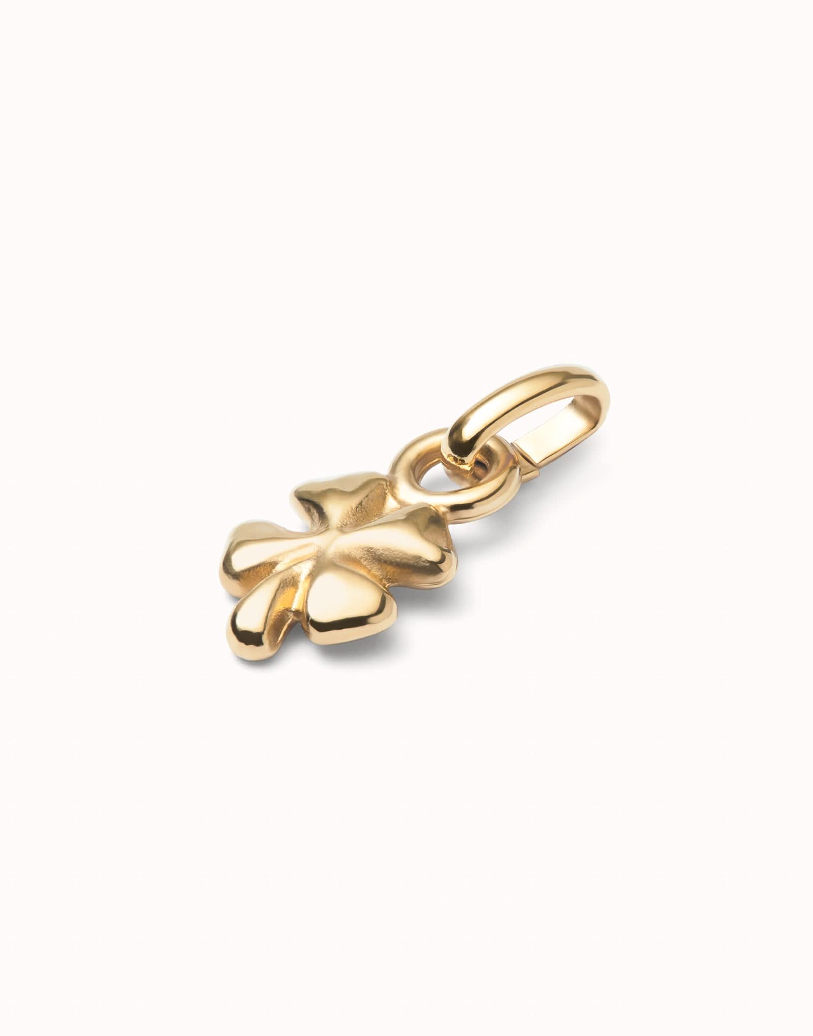 18k Gold Plated Hazte Gold Clover Charm CHA0255ORO0000U