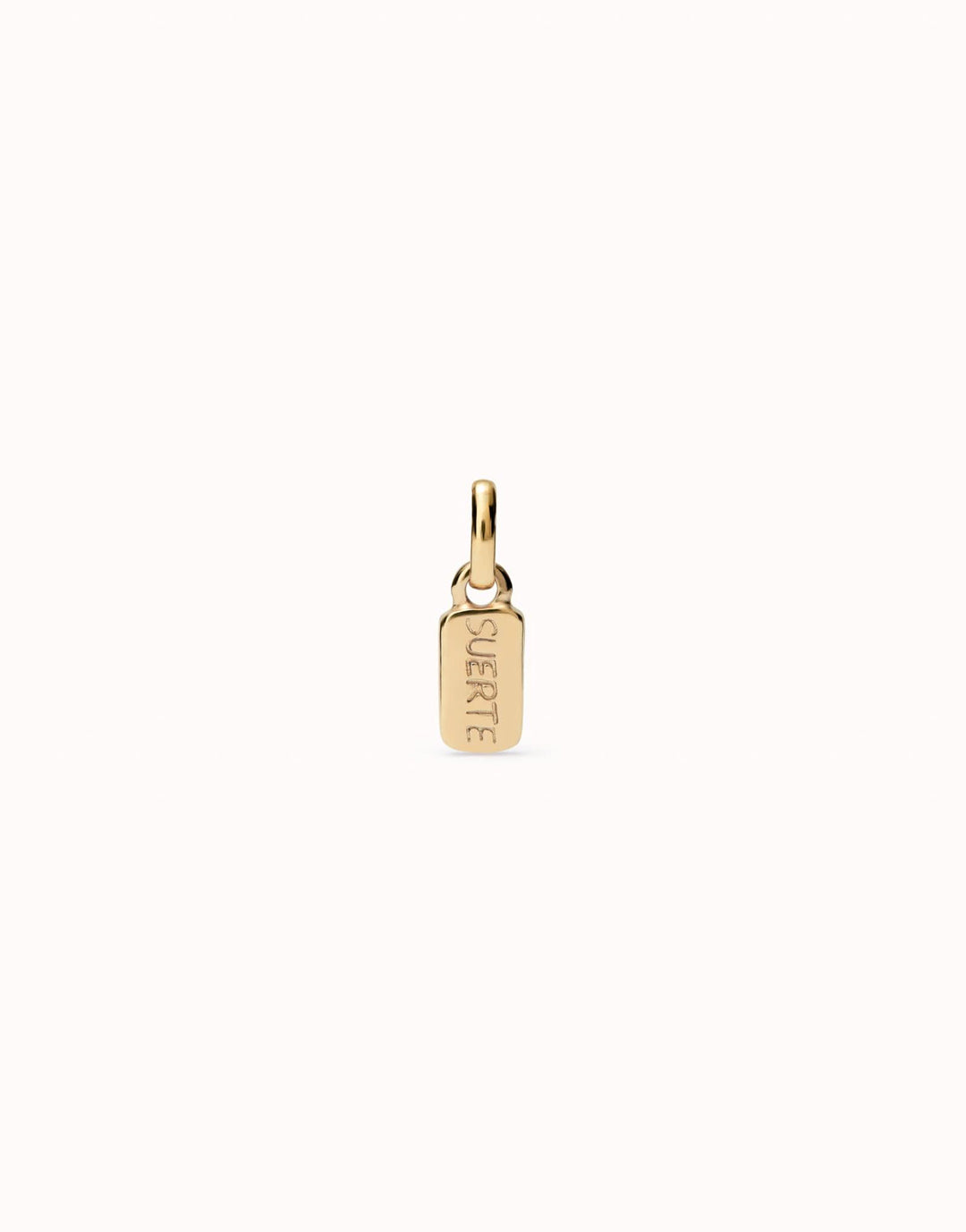 18k Gold Plated Hazte Gold Suerte (Luck) Charm CHA0258ORO0000U