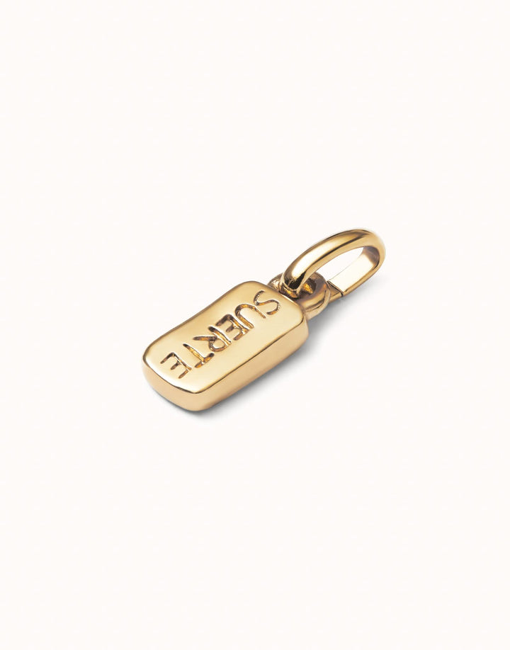18k Gold Plated Hazte Gold Suerte (Luck) Charm CHA0258ORO0000U