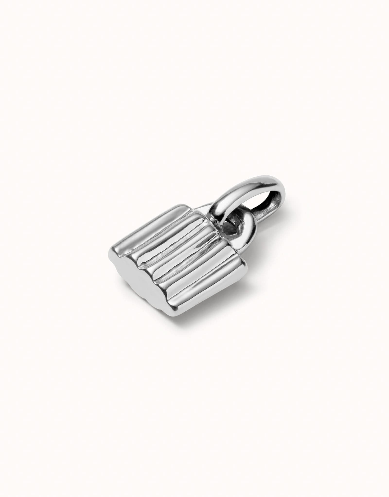 Sterling Silver Plated Hazte Silver Padlock Charm CHA0260MTL0000U