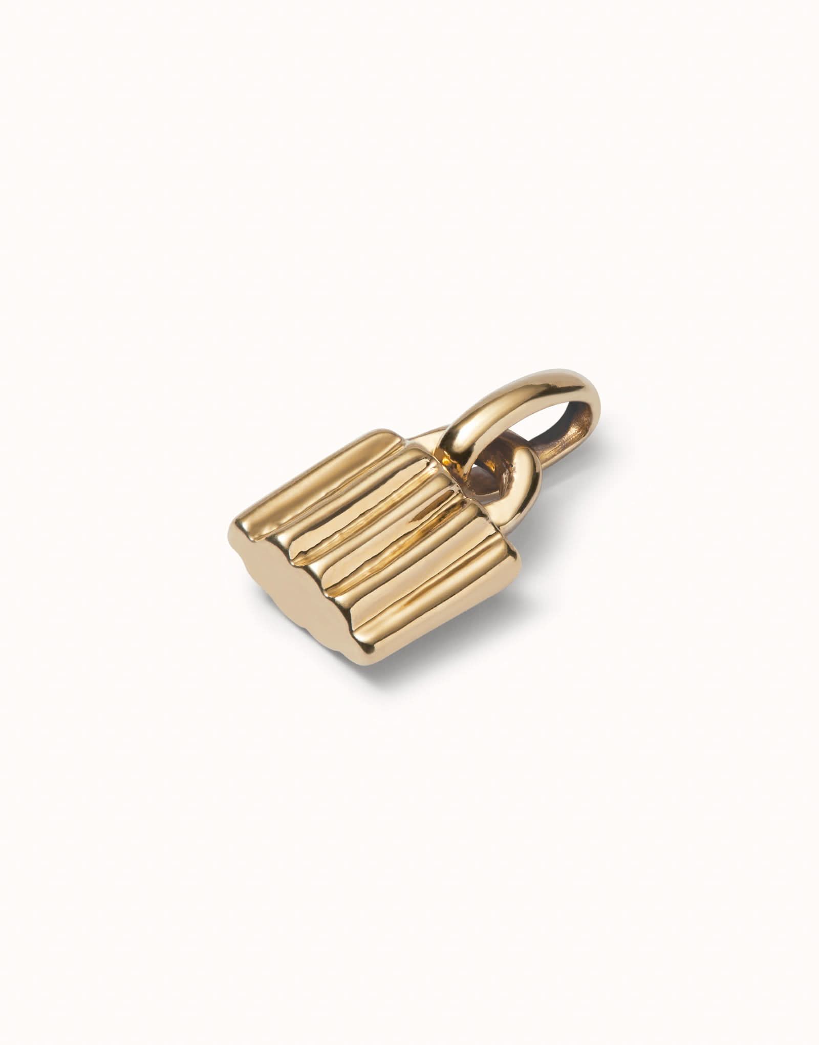 18k Gold Plated Hazte Gold Padlock Charm CHA0260ORO0000U