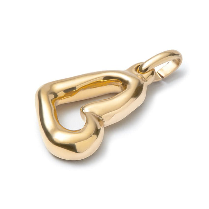 18k Gold Plated Hazte Gold Heart Charm CHA0262ORO0000U