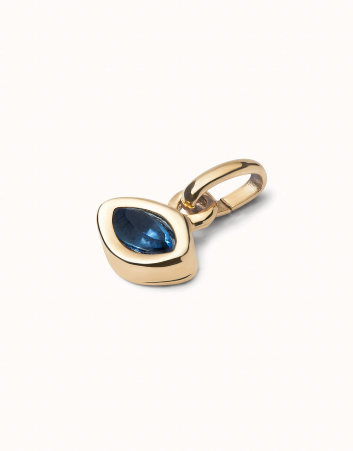 18k Gold Plated Hazte Blue Charm CHA0270AZUORO0U