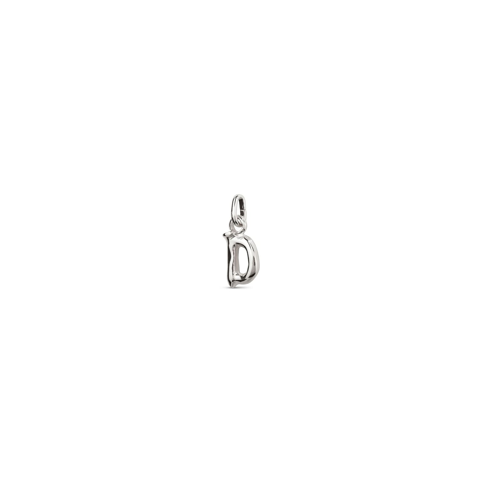 Sterling Silver Plated Hazte Silver Letter D Charm CHA0276MTL0000U