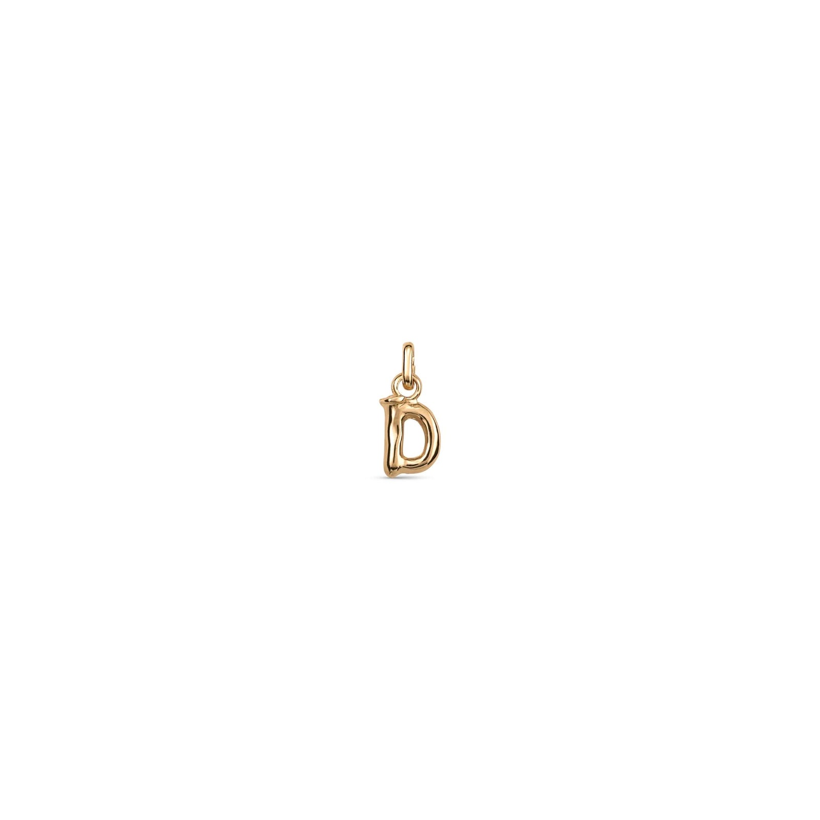 18k Gold Plated Hazte Gold Letter D Charm CHA0276ORO0000U