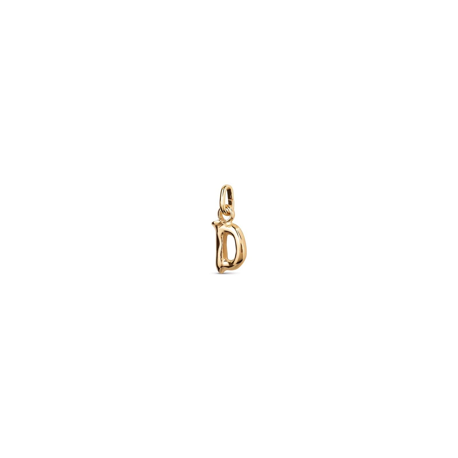 18k Gold Plated Hazte Gold Letter D Charm CHA0276ORO0000U
