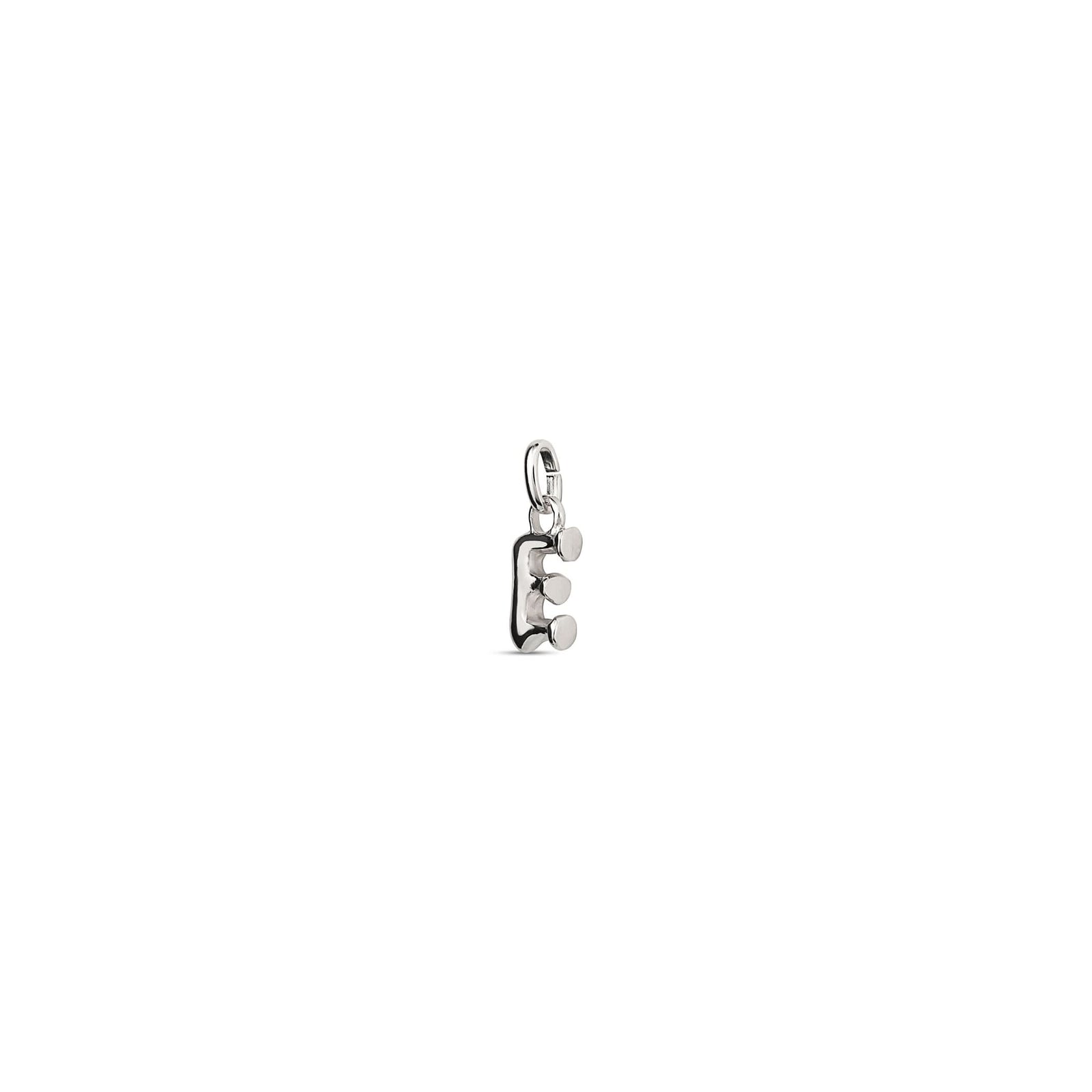 Sterling Silver Plated Hazte Silver Letter E Charm CHA0277MTL0000U