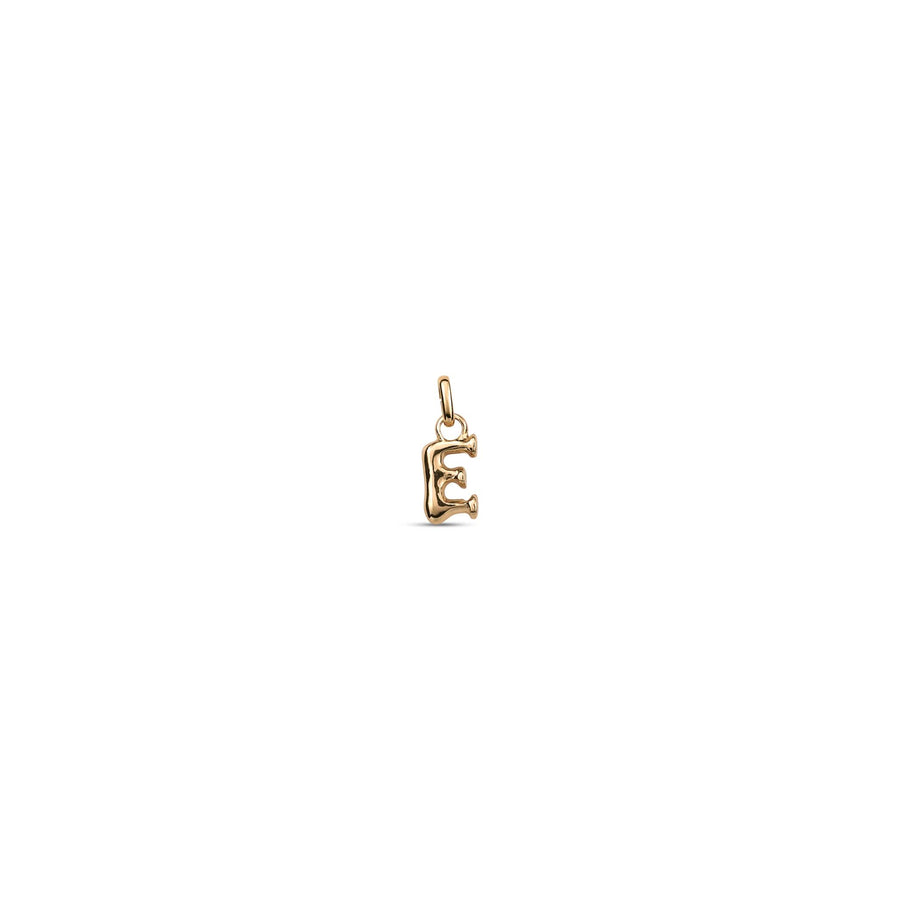 18k Gold Plated Hazte Gold Letter E Charm CHA0277ORO0000U