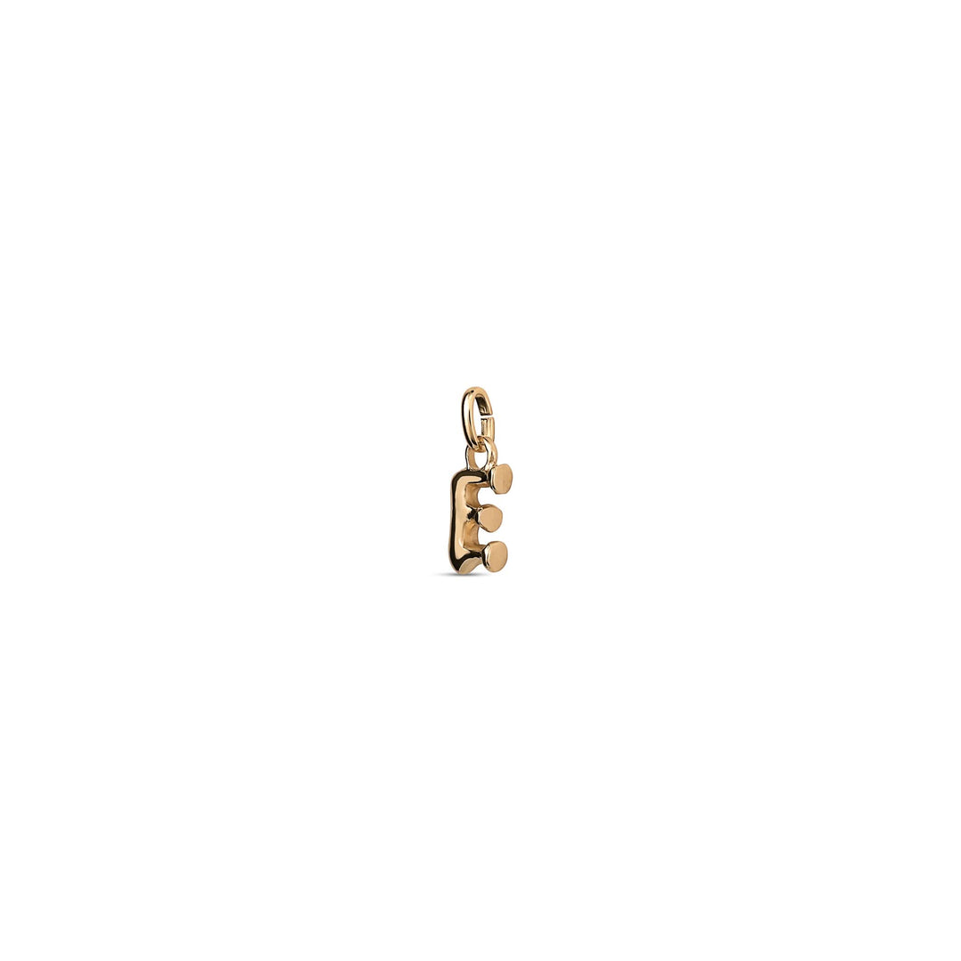 18k Gold Plated Hazte Gold Letter E Charm CHA0277ORO0000U