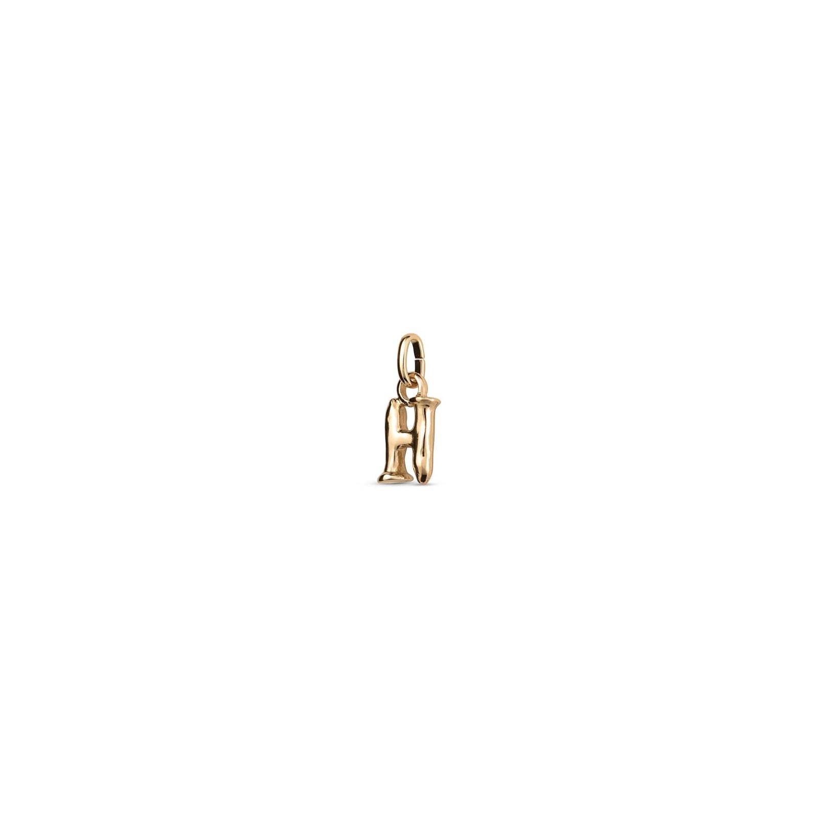 18k Gold Plated Hazte Gold Letter H Charm CHA0280ORO0000U