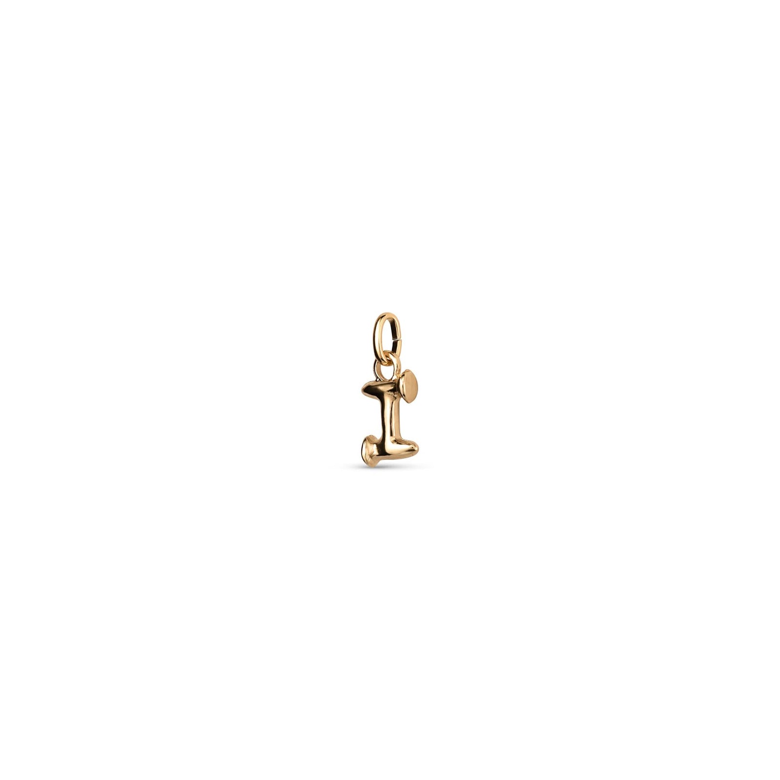 18k Gold Plated Hazte Gold Letter I Charm CHA0281ORO0000U