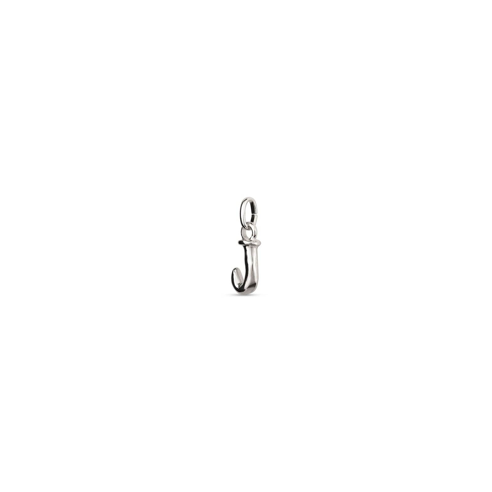 Sterling Silver Plated Hazte Silver Letter J Charm CHA0282MTL0000U