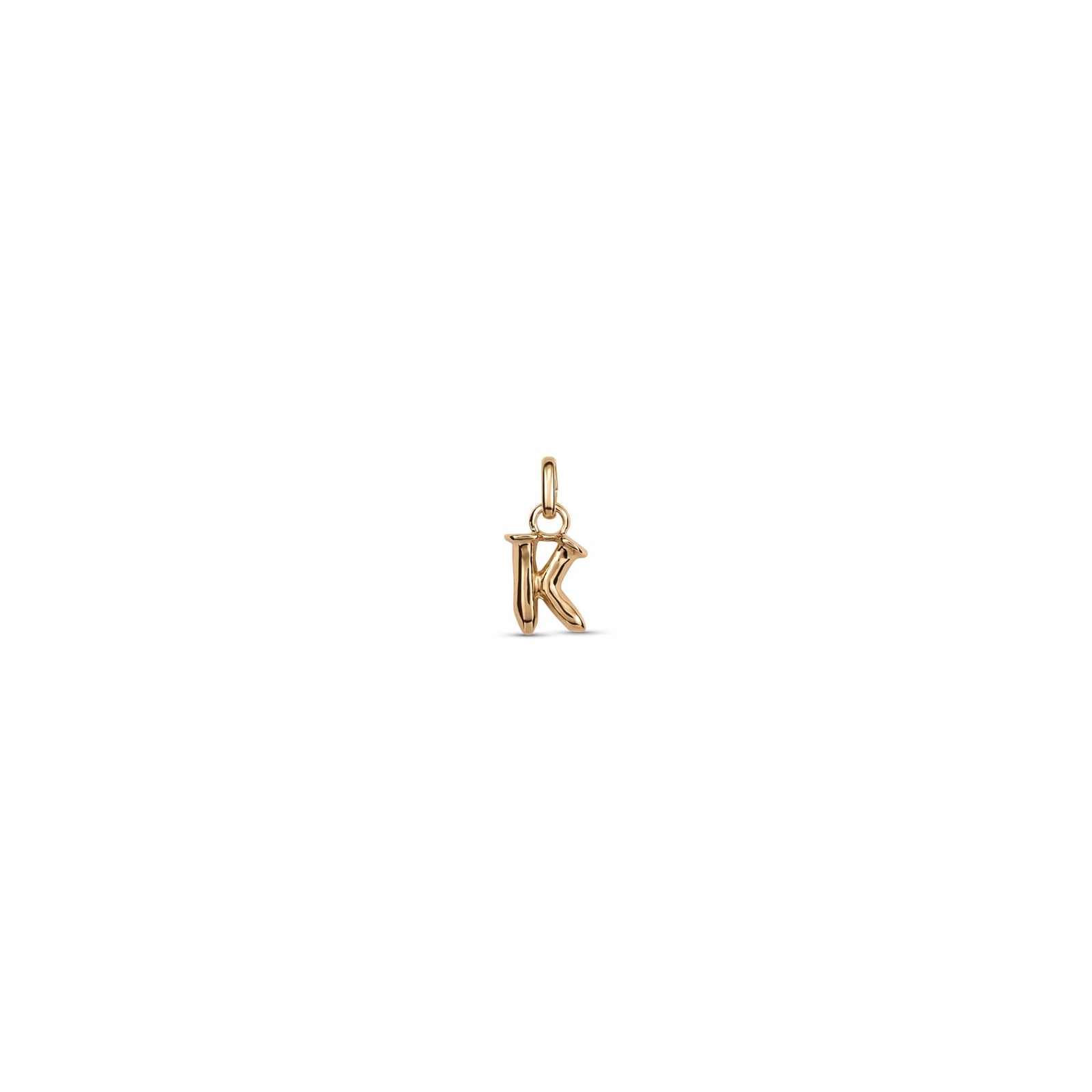 18k Gold Plated Hazte Gold Letter K Charm CHA0283ORO0000U