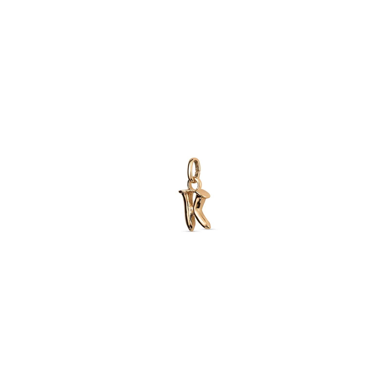 18k Gold Plated Hazte Gold Letter K Charm CHA0283ORO0000U