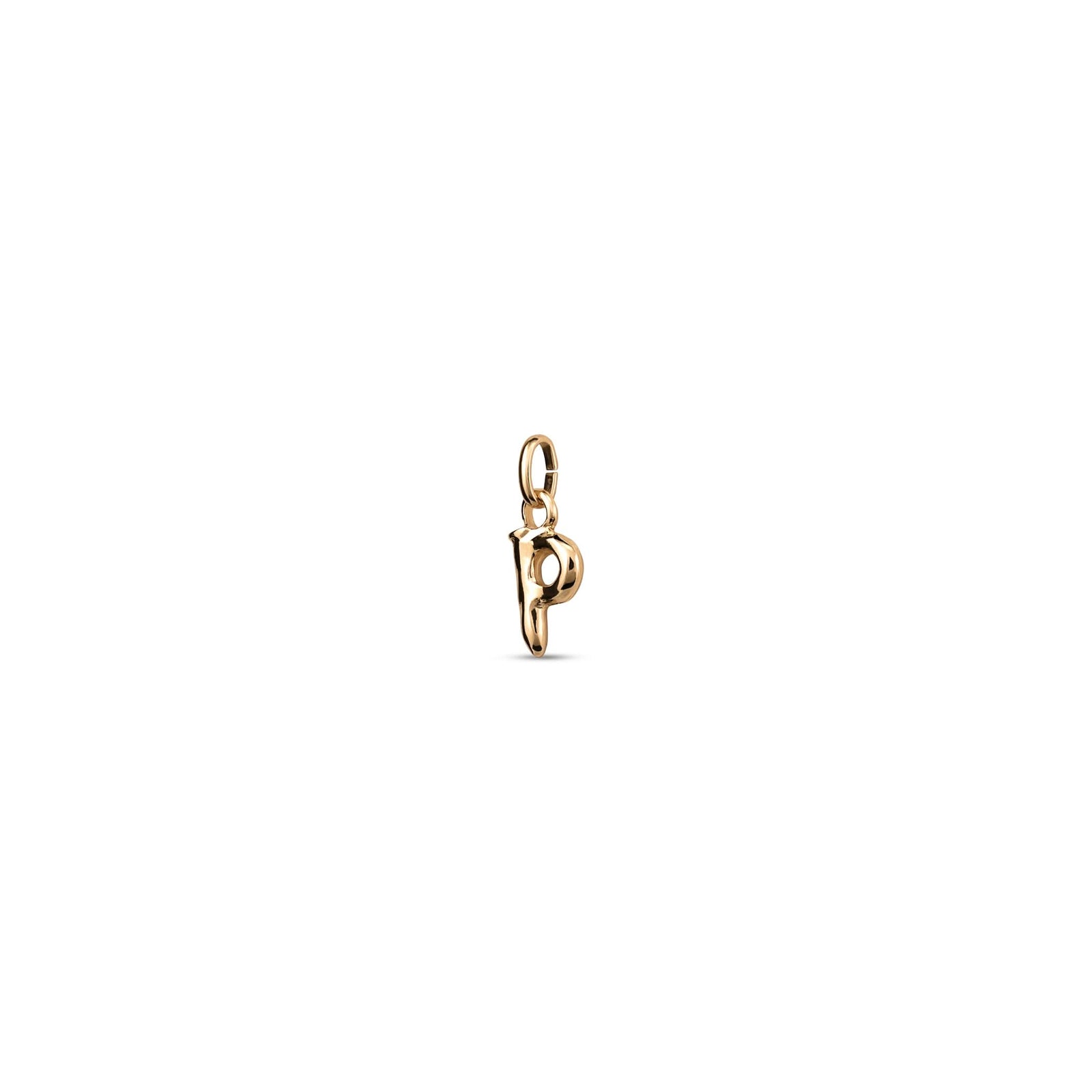 18k Gold Plated Hazte Gold Letter P Charm CHA0288ORO0000U