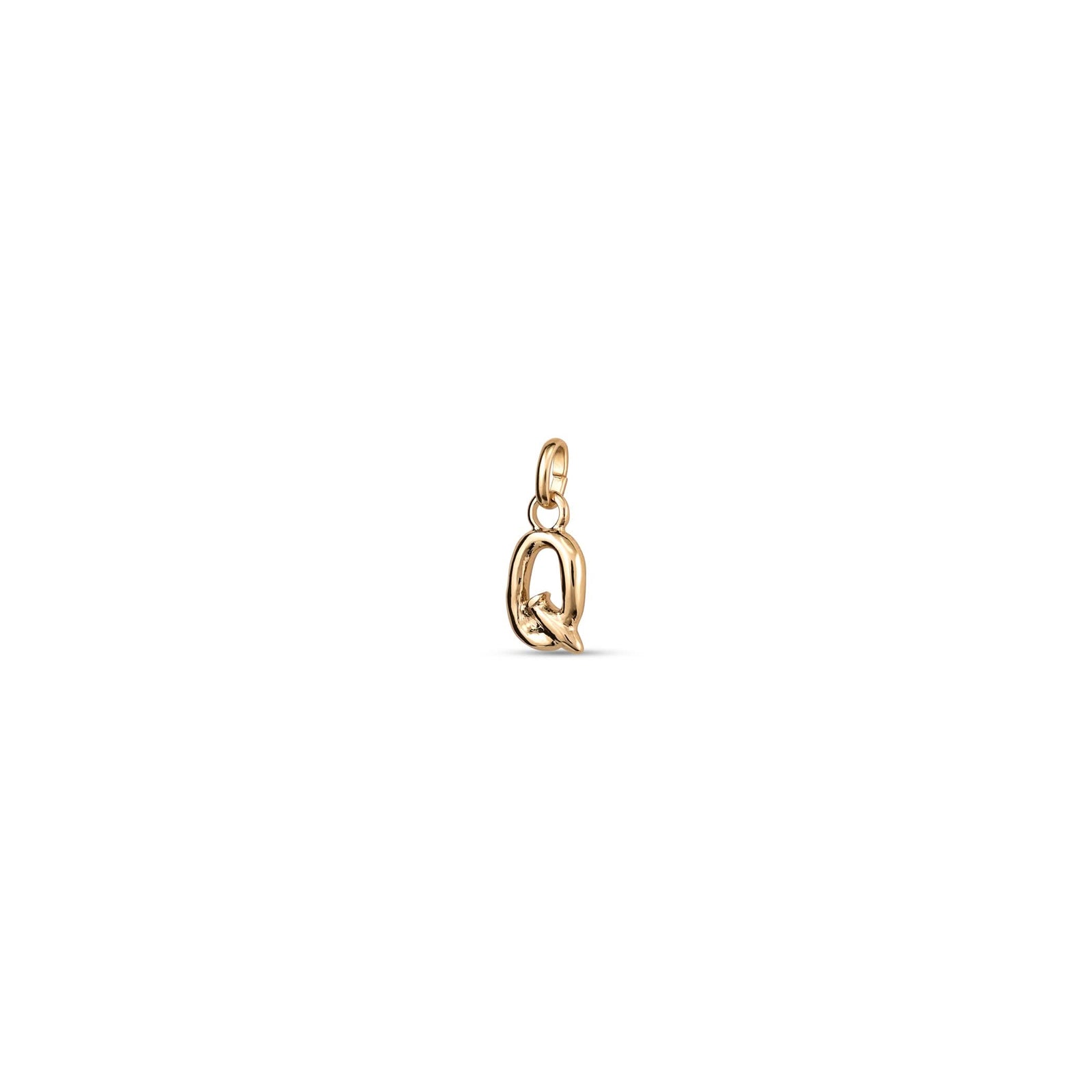 18k Gold Plated Hazte Gold Letter Q Charm CHA0289ORO0000U