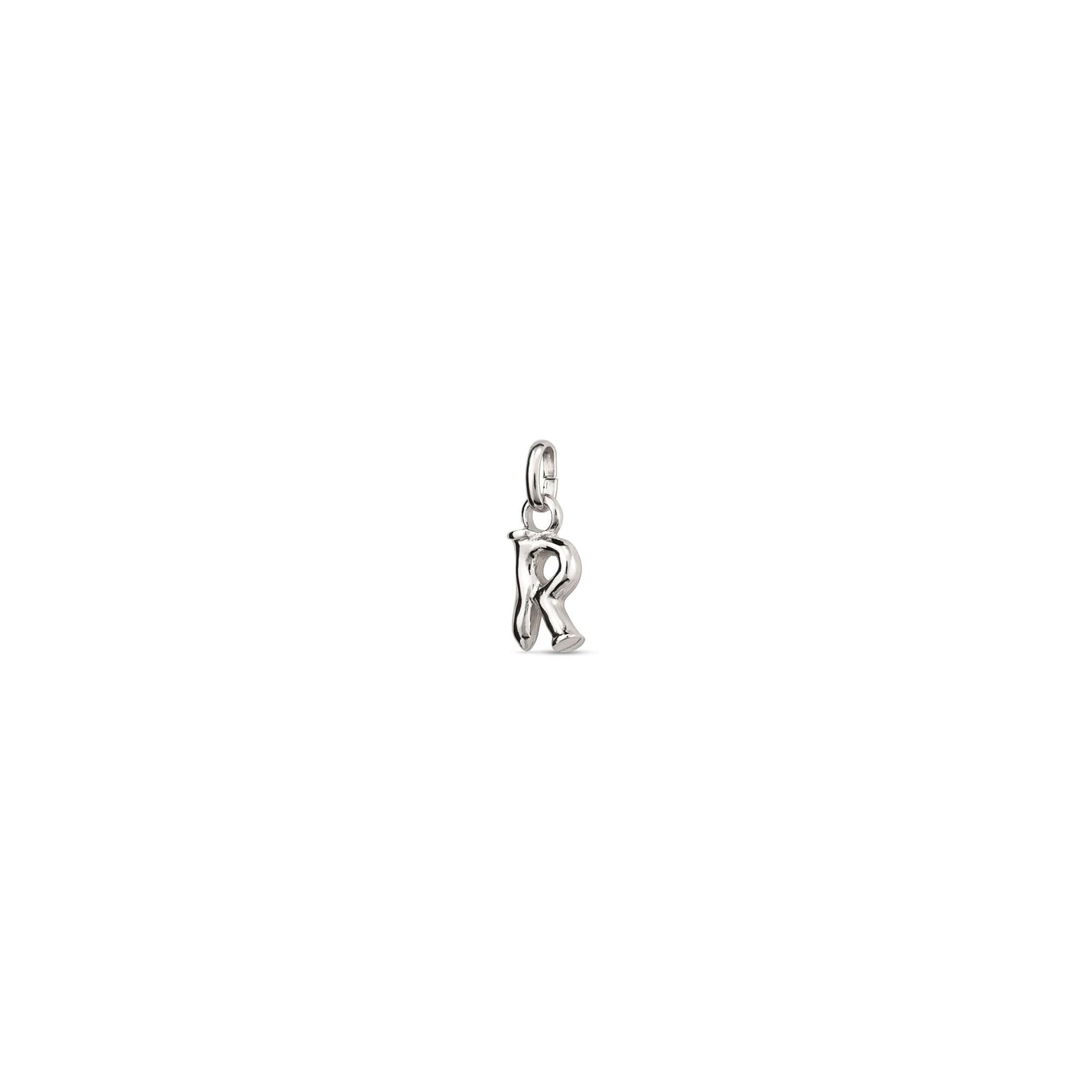 Sterling Silver Plated Hazte Silver Letter R Charm CHA0290MTL0000U