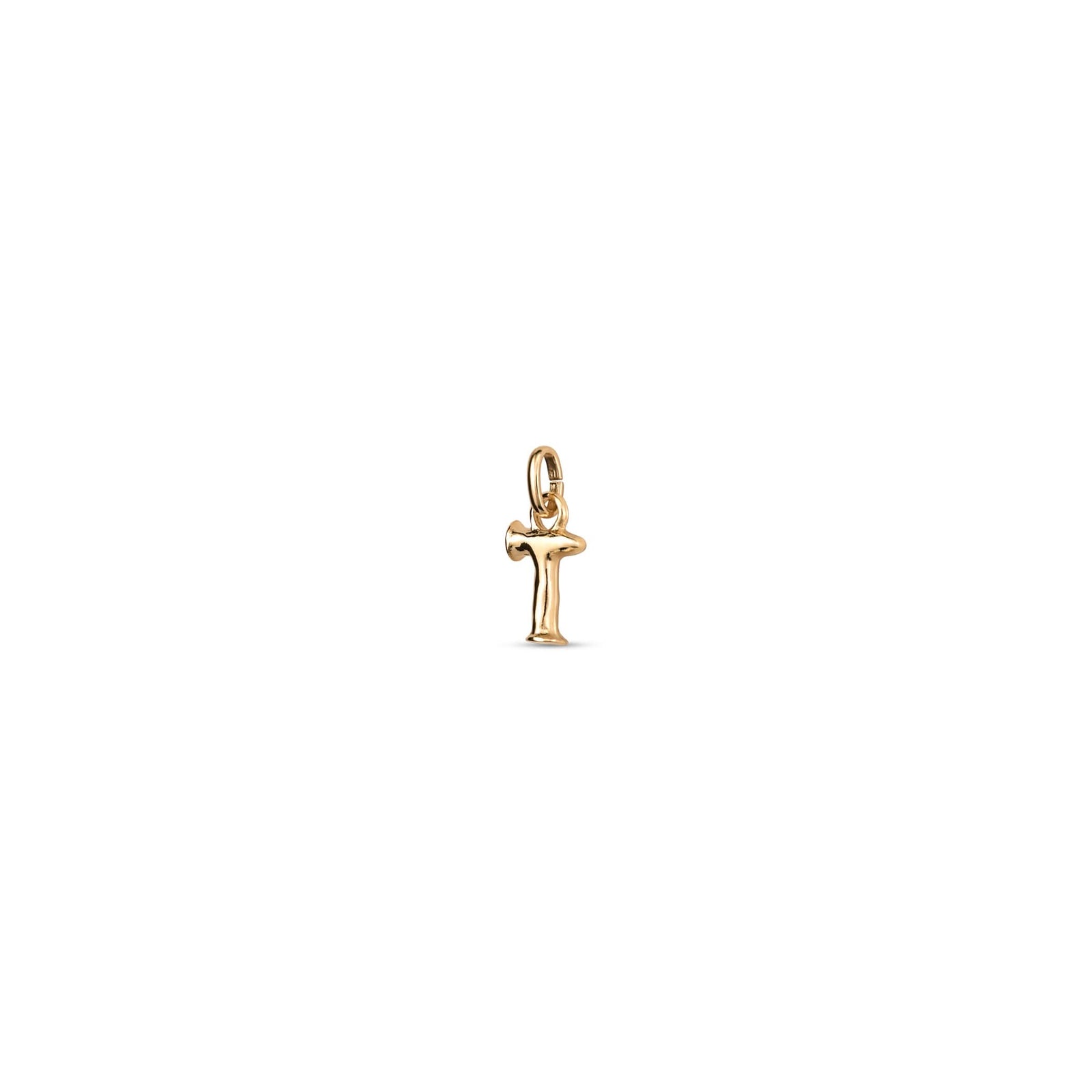 18k Gold Plated Hazte Gold Letter T Charm CHA0292ORO0000U