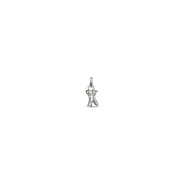 Sterling Silver Plated Hazte Silver Letter X Charm CHA0296MTL0000U