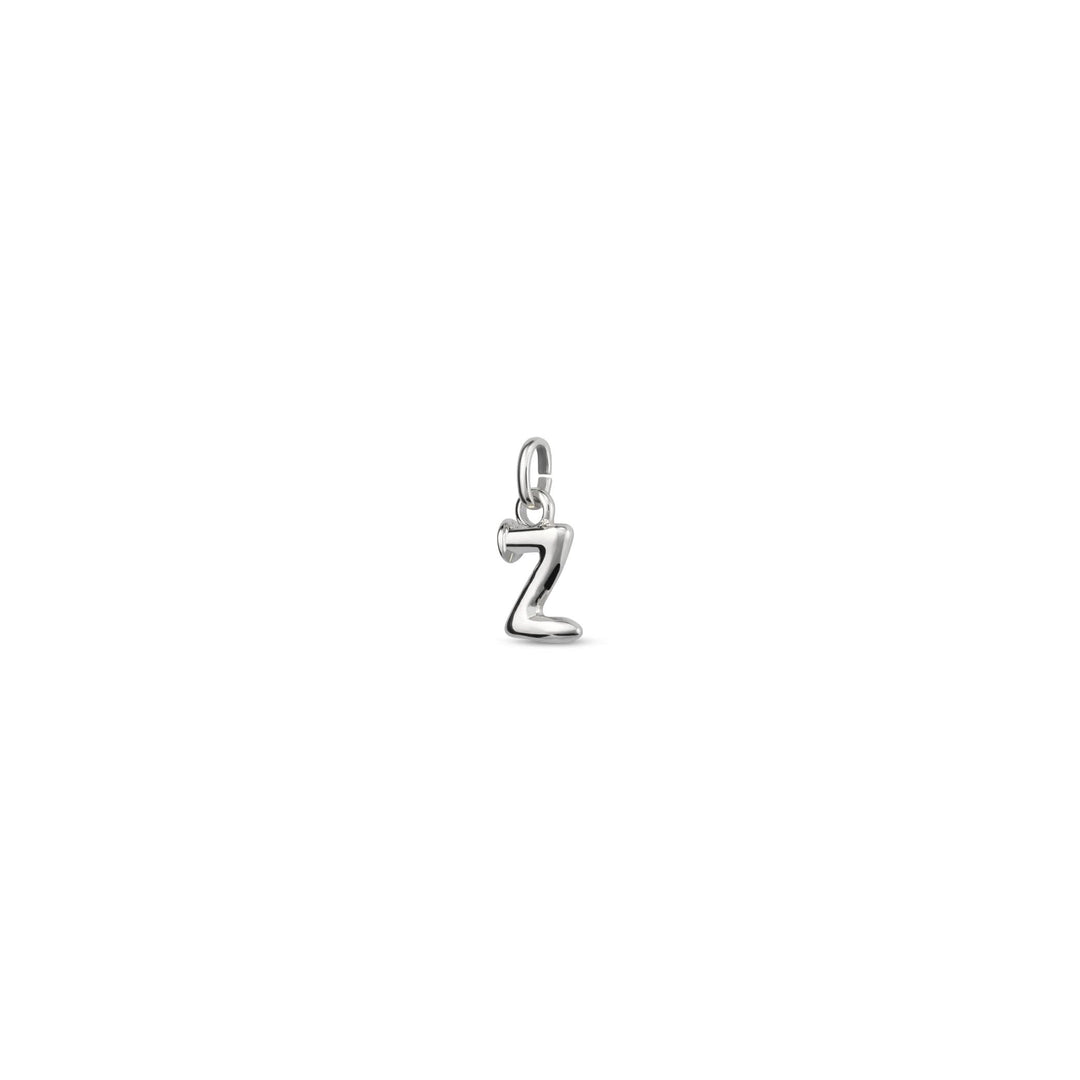 Sterling Silver Plated Hazte Silver Letter Z Charm CHA0298MTL0000U