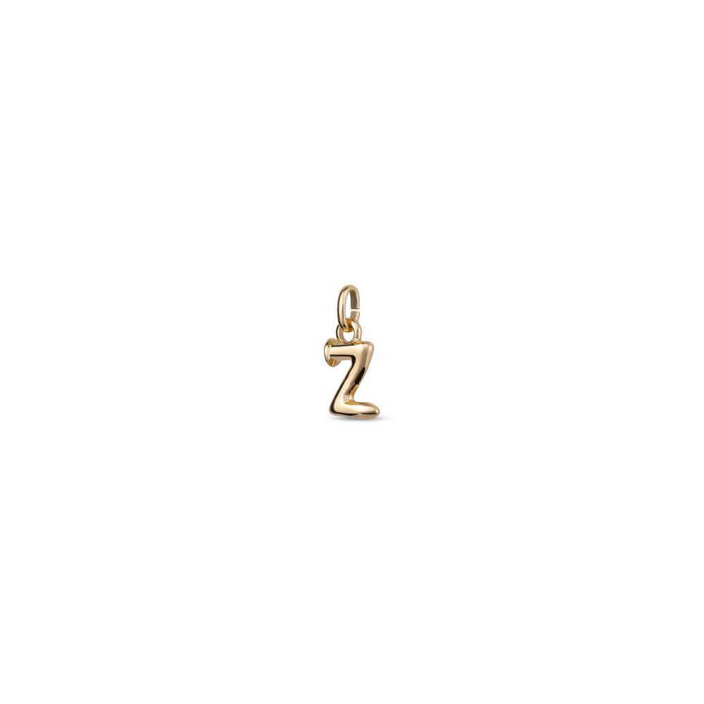 18k Gold Plated Hazte Gold Letter Z Charm CHA0298ORO0000U