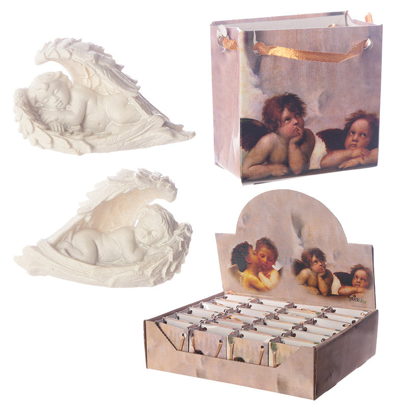 Cherub in Angel Wings Figure in a Mini GiftBag CHE23