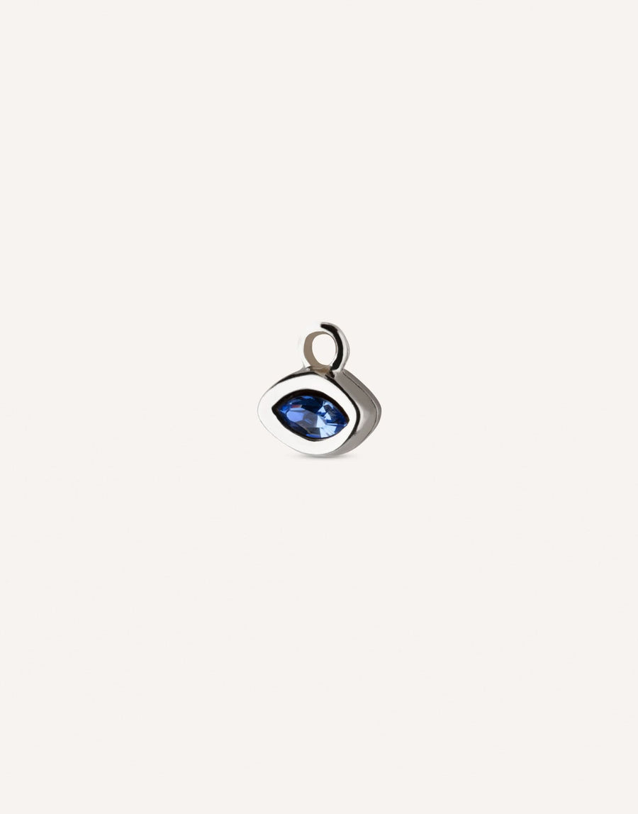 Shine On Me Charm Blue Faceted Crystal Piercing Charm CHP0027AZUMTL0U