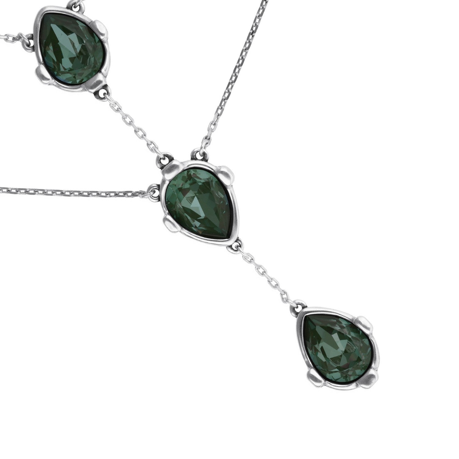 UNOde50 Presagio Silver Plated Necklace COL2078VRDMTL