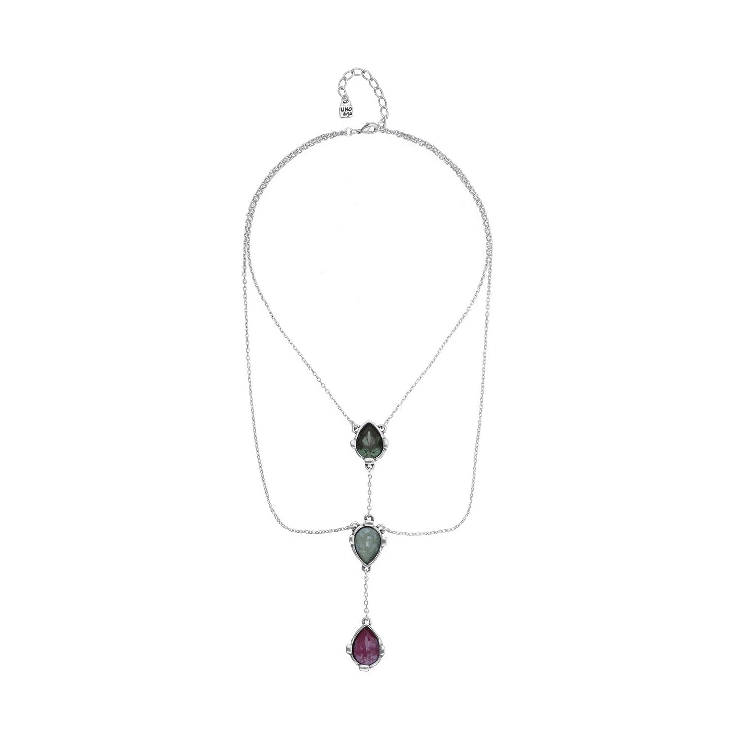 UNOde50 Presagio Silver Plated Necklace COL2080MCLMTL
