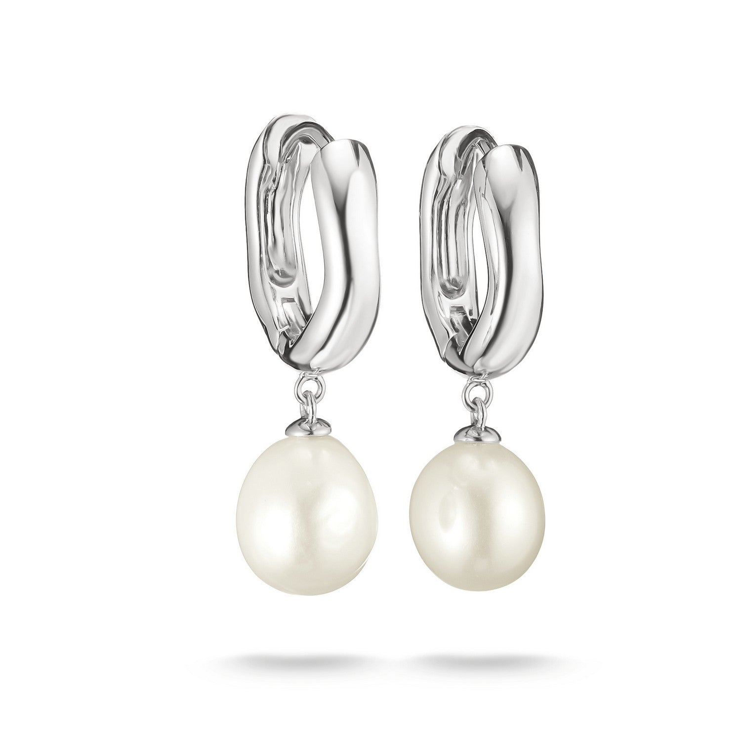 Thomas Sabo Sterling Silver Bold Elegance Hoop Earring CR766-082-14