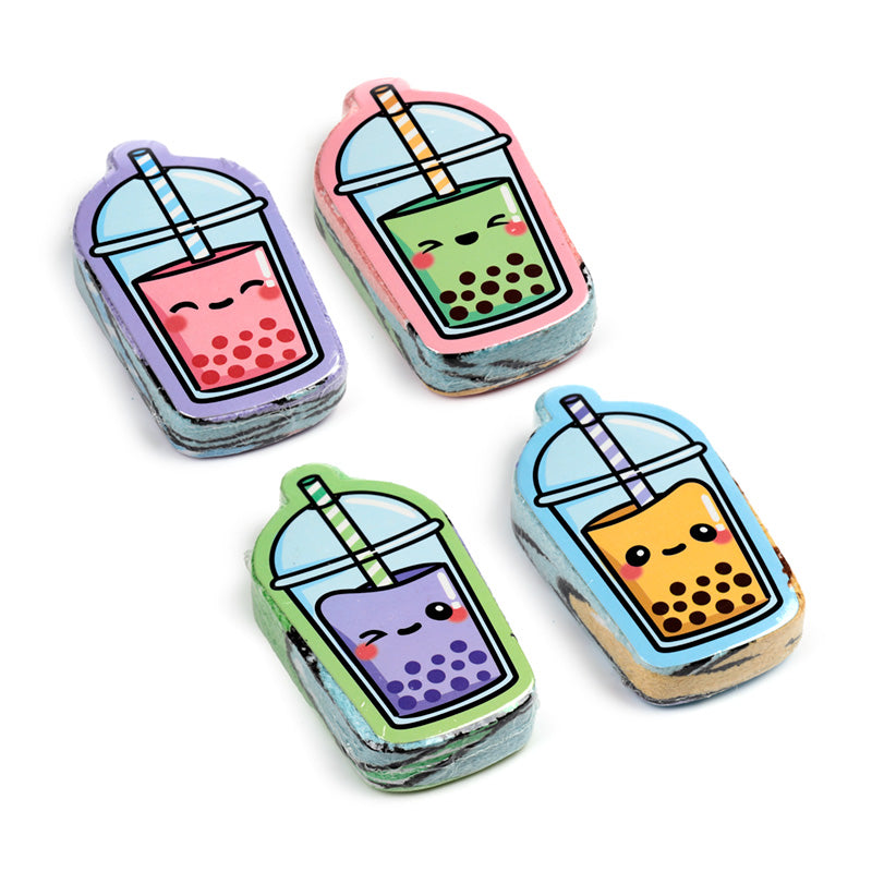 Foodiemals Bubble Tea Compressed Travel Towel CT28