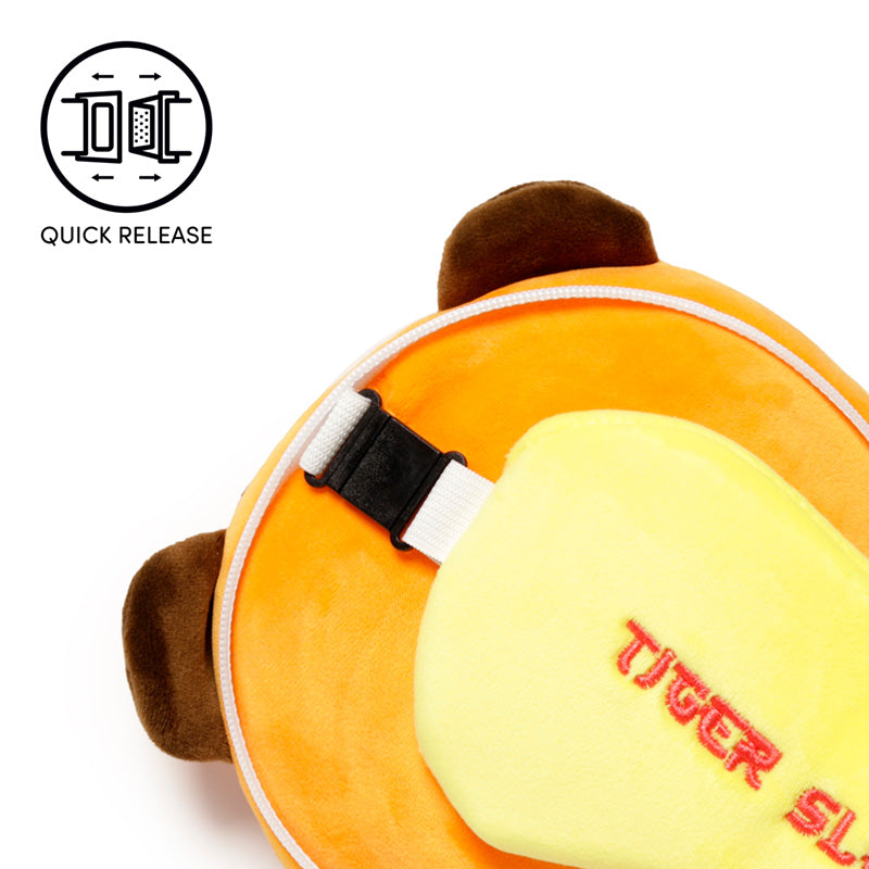 Relaxeazzz Tiger Plush Travel Pillow & Eye Mask CUSH275