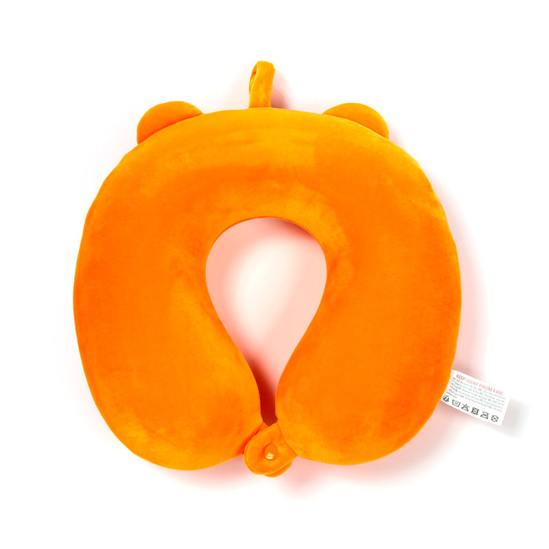 Relaxeazzz Alfie the Tiger Adoramals Plush Memory Foam Travel Pillow CUSH364