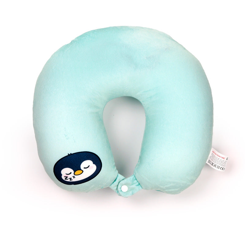 Swapseazzz Adoramals Ocean Penguin 2-in-1 Plush Travel Pillow & Toy CUSH376