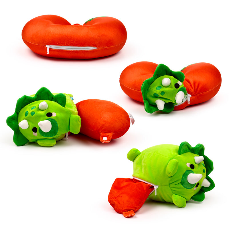 Swapseazzz Adorasaurs Dinosaur 2-in-1 Plush Travel Pillow & Toy CUSH379