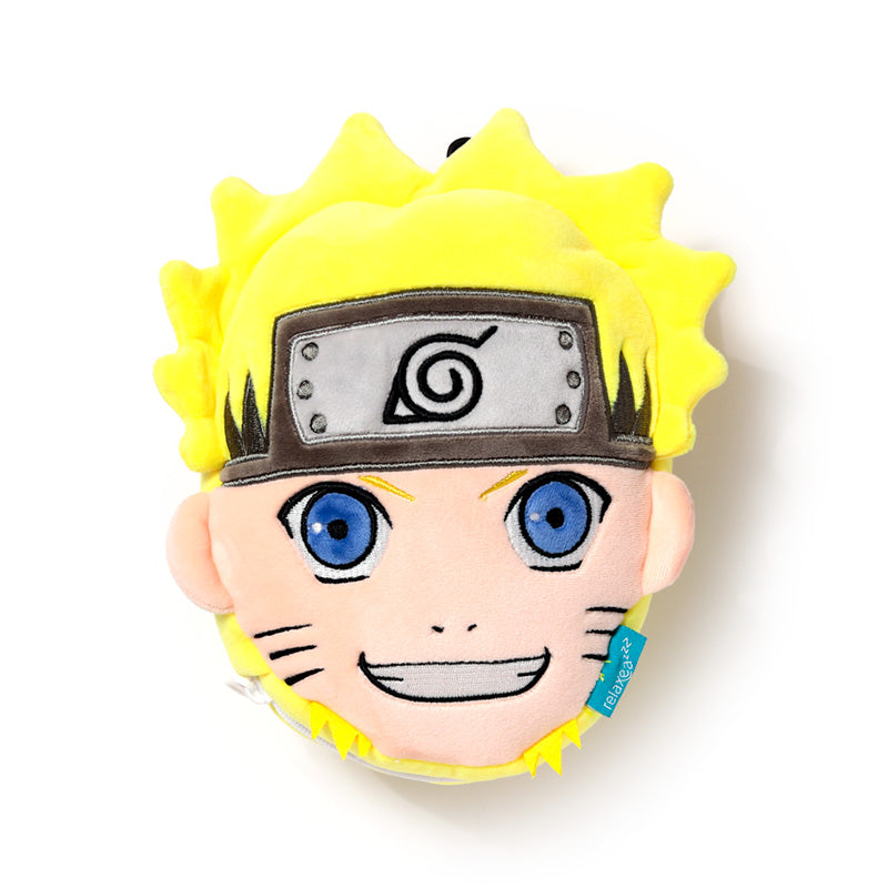 Relaxeazzz Naruto Shaped Plush Travel Pillow & Eye Mask CUSH406