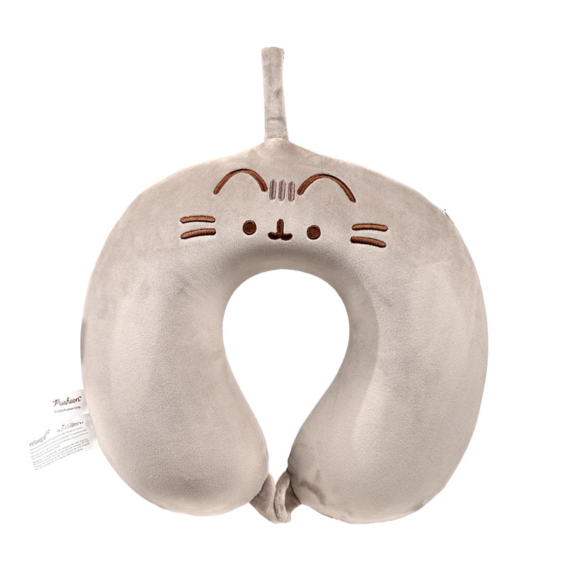 Relaxeazzz Pusheen the Cat Plush Memory Foam Travel Pillow CUSH433