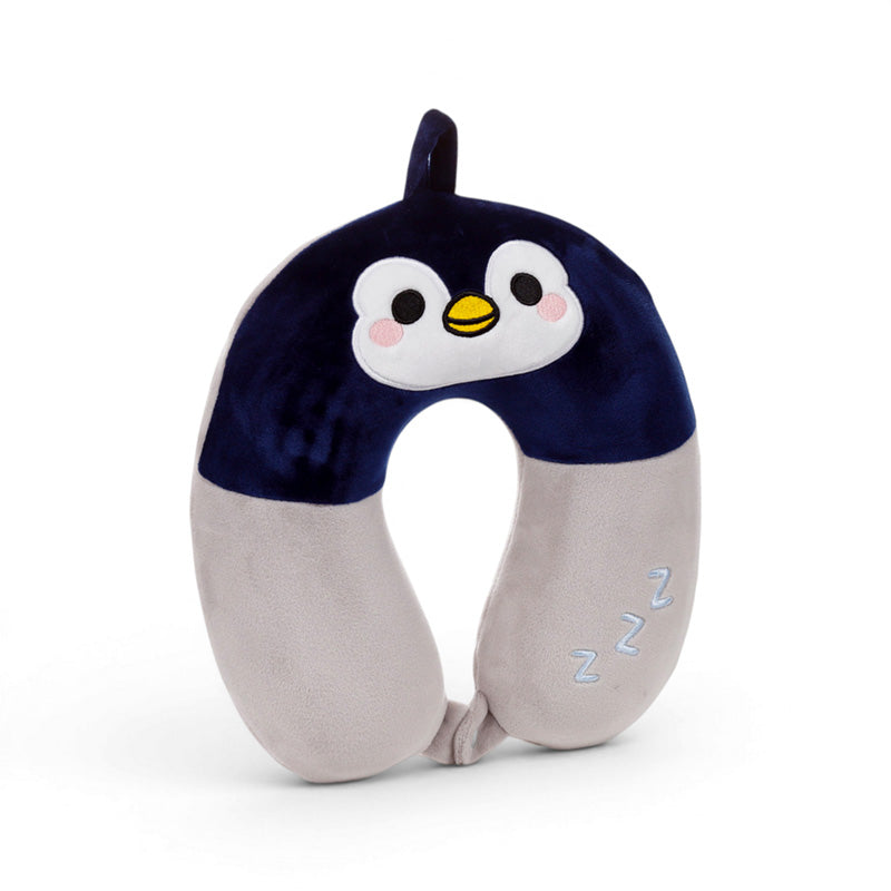 Relaxeazzz Adoramals Chip the Penguin Plush Kids Memory Foam Travel Pillow CUSH447