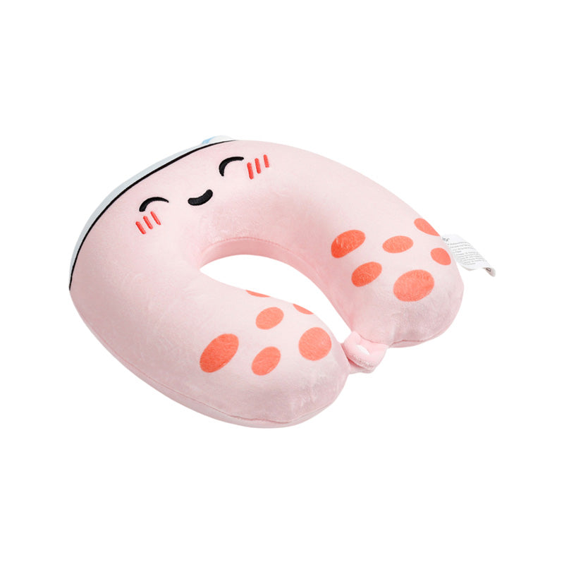 Relaxeazzz Foodiemals Bubble Tea Plush Kids Memory Foam Travel Pillow CUSH491