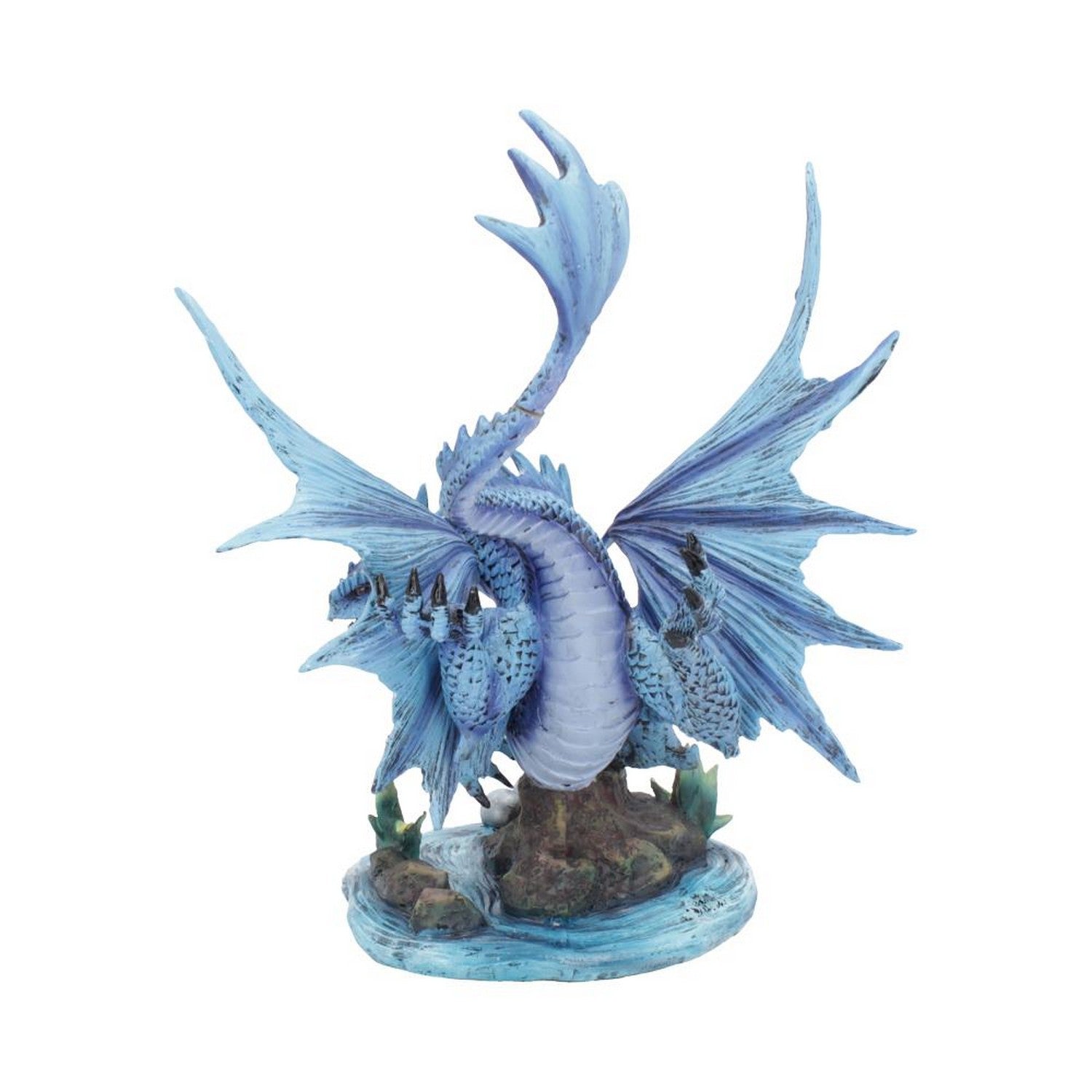 Adult Water Dragon Figurine By Anne Stokes 31cm D4518N9