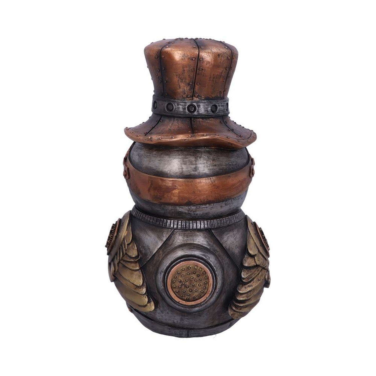 Hootle 22.7cm Steampunk Owl with Top Hat Figurine D5413T1