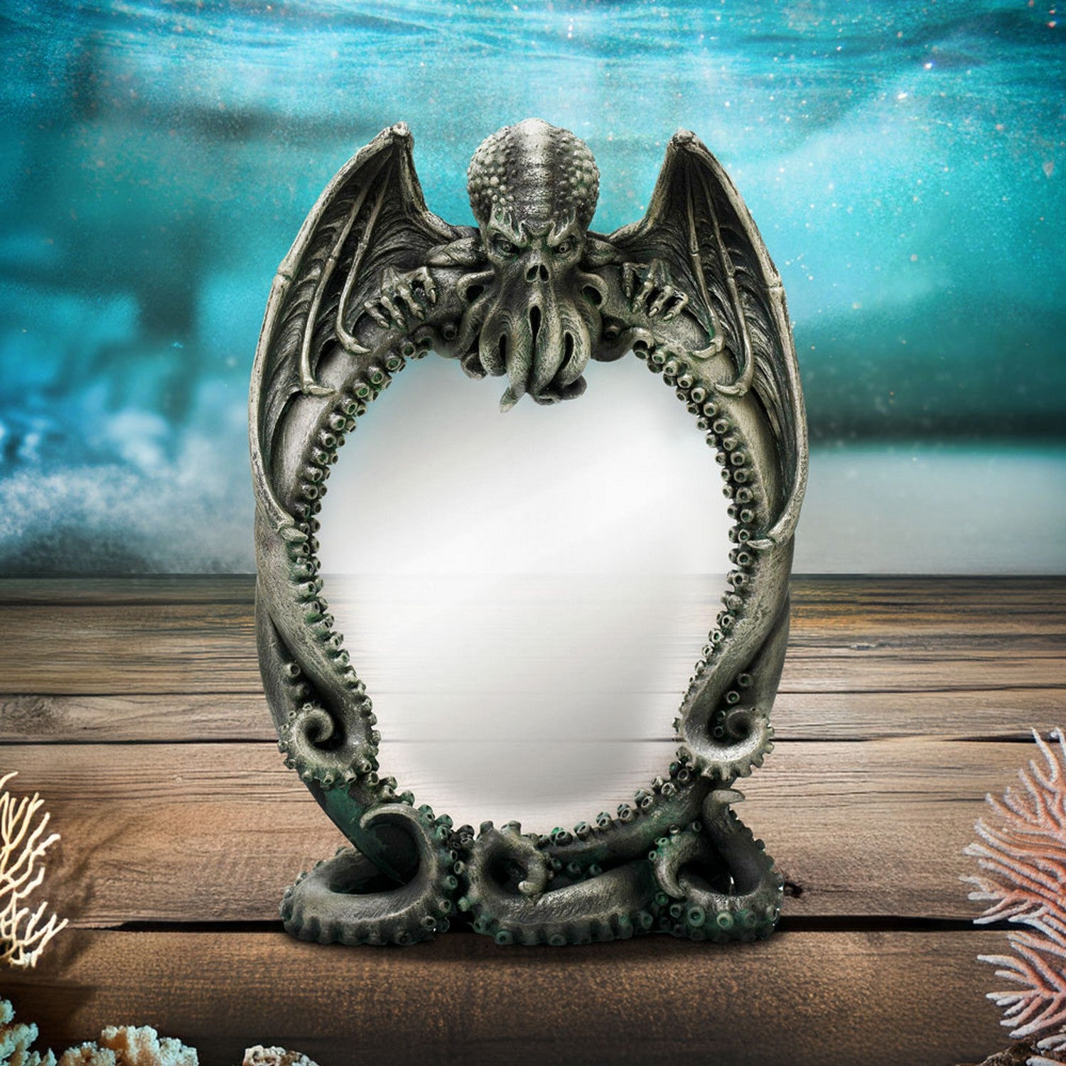 Cthulhu's Reflection Gothic Mirror D6844C24