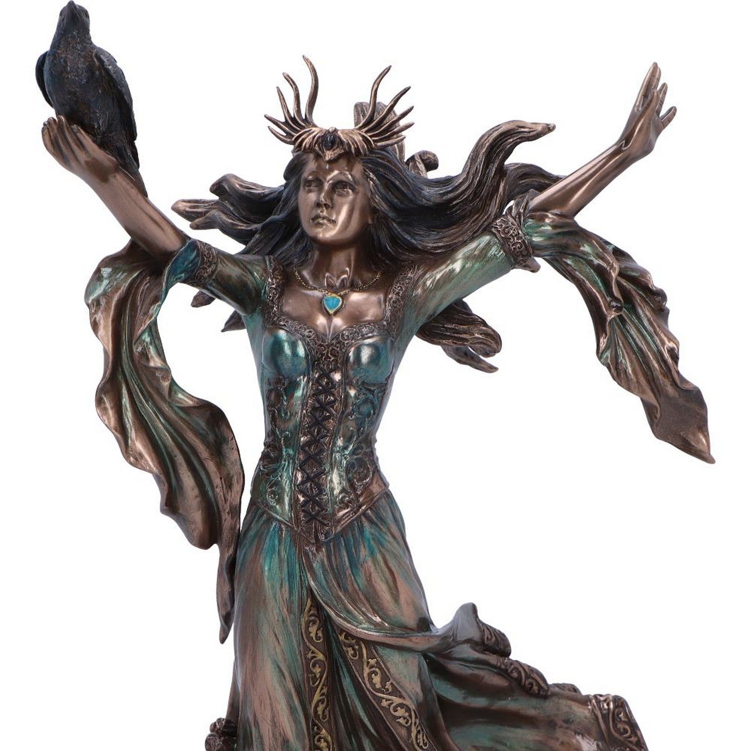 Morgan Le Fay Bronze Figurine D6898C24