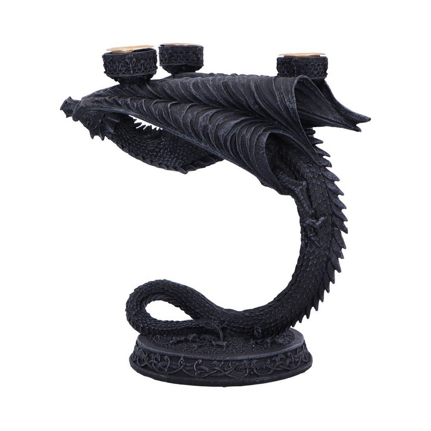 Flame Keeper Dragon Candle Holder D7301C25
