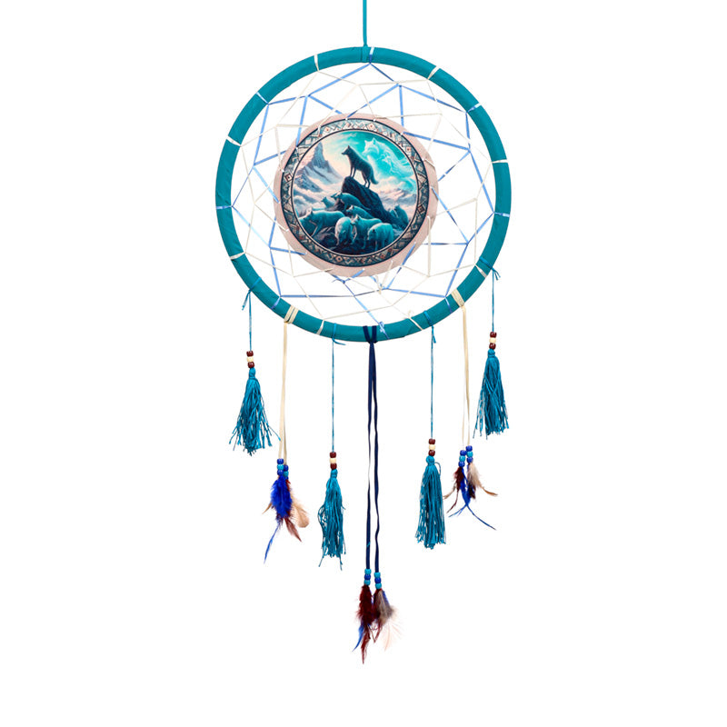 Spirit of the Wolf Pack Dreamcatcher 33cm DCPB02S