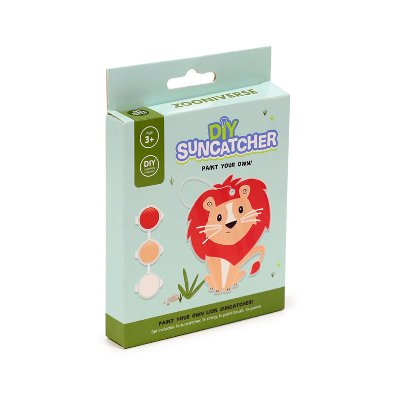 Zooniverse Lion Paint Your Own DIY Suncatcher DIY01